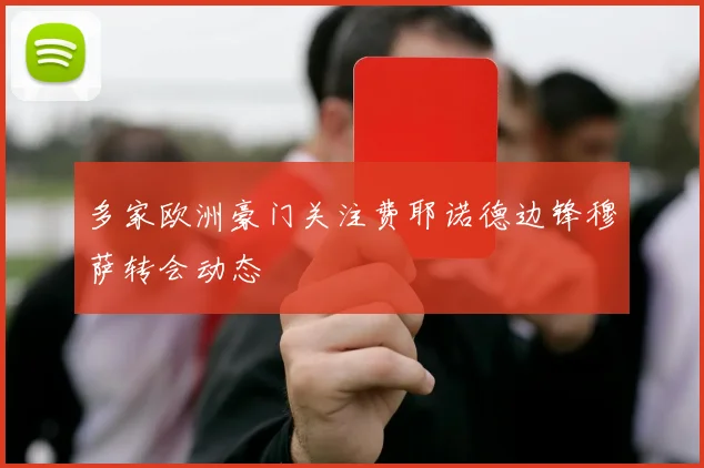 多家欧洲豪门关注费耶诺德边锋穆萨转会动态